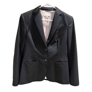 Strenesse Super 130’s Black Blazer Jacket Size 6